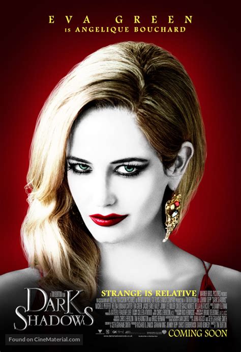 Dark Shadows 2012 British Movie Poster