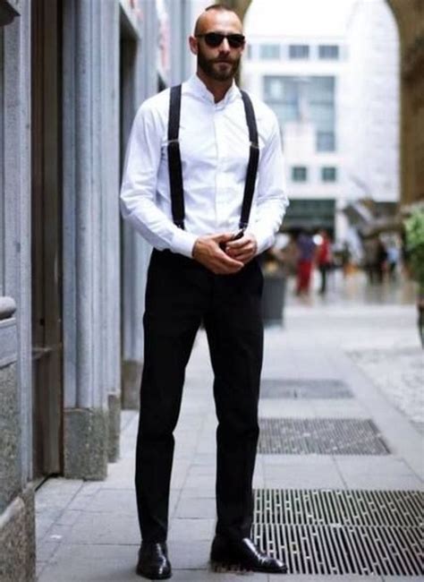 Hottest Men Suspender Outfit Ideas For Men Suspenders Men Fashion Suspenders Outfit Mens