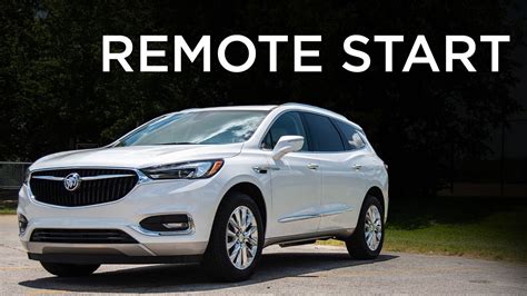 Buick Enclave How To Remote Start Youtube