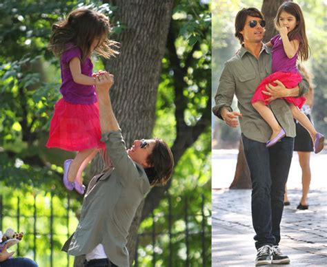Pictures Of Tom Cruise And Suri Cruise On A Playdate In Central Park Popsugar Celebrity