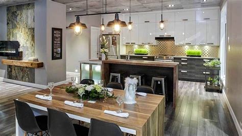 Modern Kitchen And Dining Interior Design Ideas With Photo