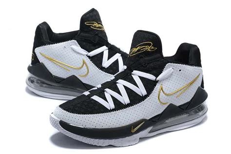 2020 Release Mens Nike Lebron 17 Low Metallic Gold Running Shoes
