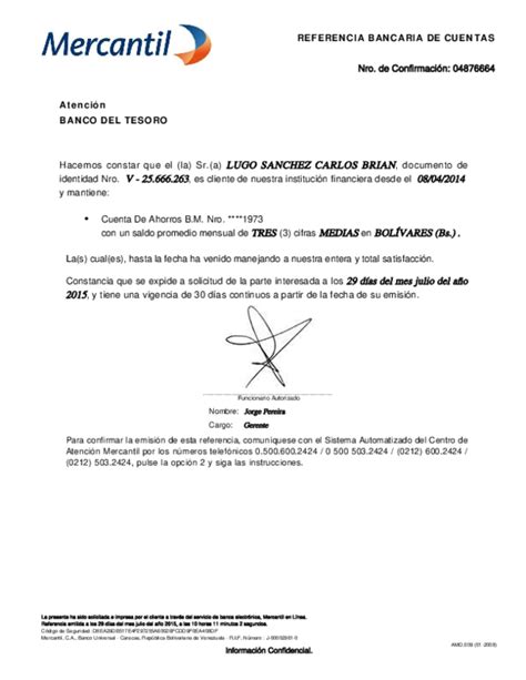 Pdf Mercantil Referencias Bancarias 1 Carlos Lugo