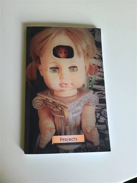 Creepy Doll Art Craft And Project Planner Etsy