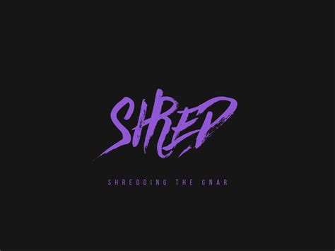 Shred Logo Uplabs