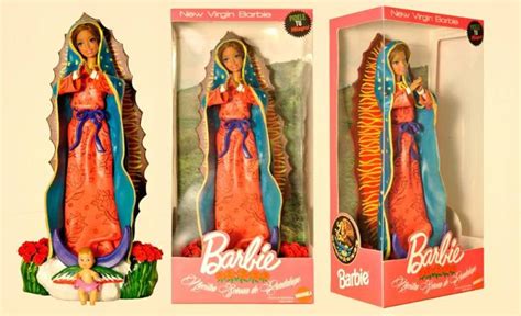Argentinian Artists Give Barbie Ken Doll Makeovers To Resemble Virgin Mary Jesus Crucified