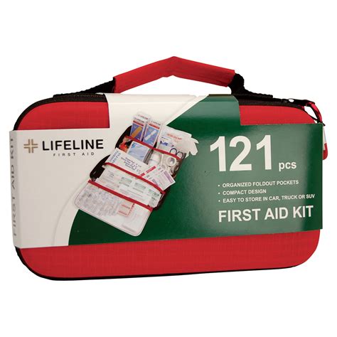 Lifeline Deluxe First Aid Kit — 121 Pcs Model 4406 Northern Tool