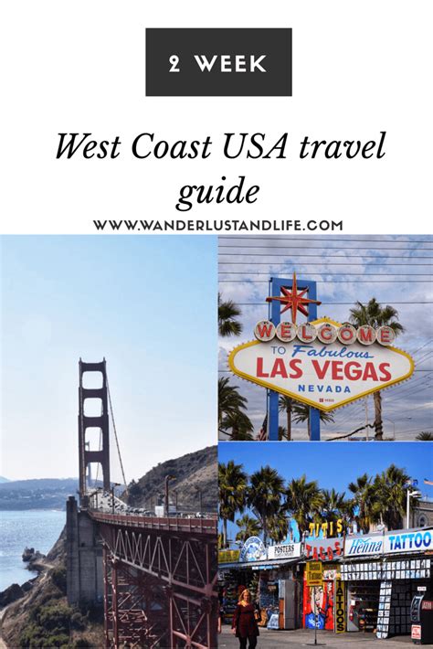 A 2 Week West Coast Usa Itinerary With Map Everything You Need To