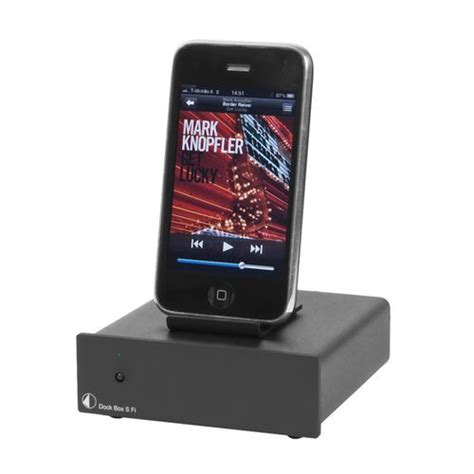 Iphone Docking Station Box S Fi Pro Ject Audio Systems Ipod