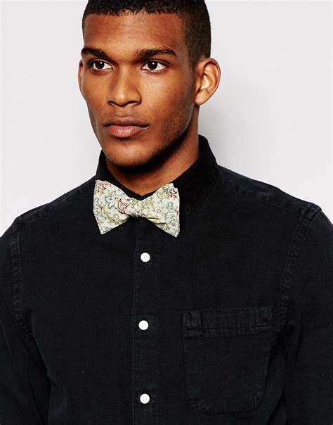 Love The Bow Tie With Black Shirt Buy Similar At Bowtiesetcuk