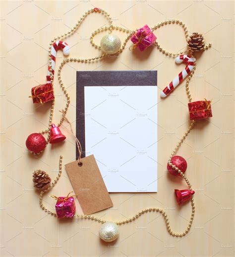 Blank greeting card and christmas ~ Holiday Photos ~ Creative Market