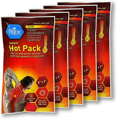 Medpride Instant Hot Packs 5 X 9 Packs 24 Pack