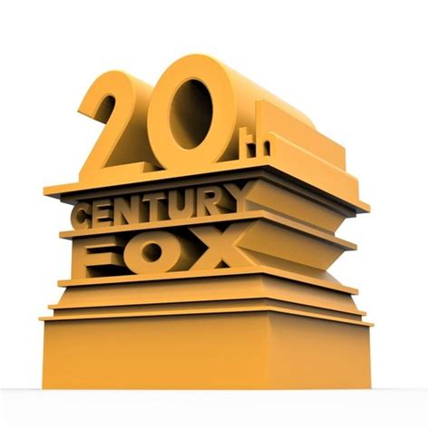 Logo 3d Model 20th Century Fox Sketchfab 20th Century Fox 1994 Models