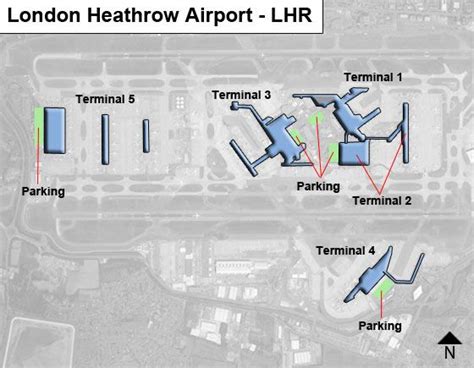 London Heathrow Airport Lhr Terminal 5 Map