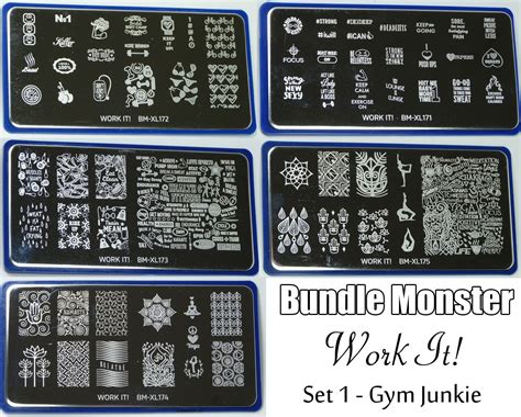 Stamping Nail Art With Bundle Monster Work It Plates And Review Lucys