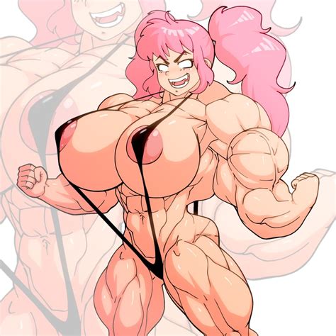 Rule 34 Abs Biceps Devmgf Extreme Muscles Female Hyper Muscles Muscle