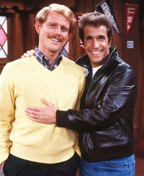 Henry Winkler Reunites With Happy Days Ron Howard Ahead Of First Win
