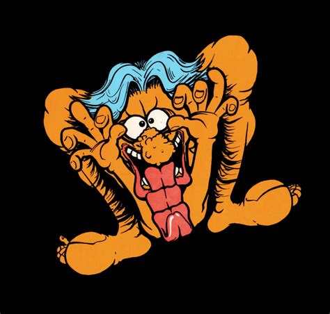 Goofy Orange Monster Image Free Stock Photo Public Domain Photo