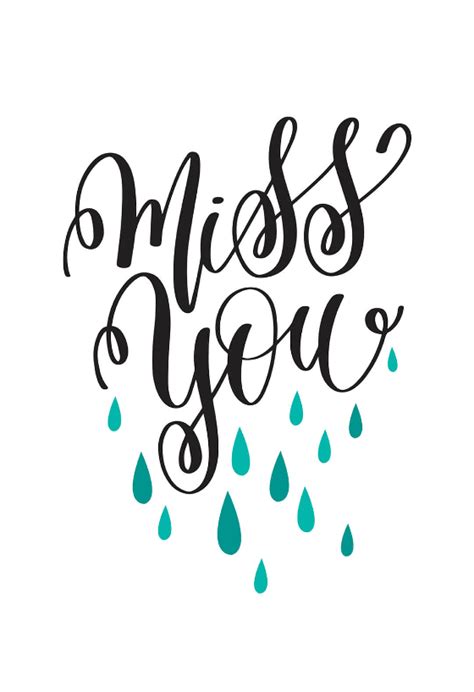 They come in various designs to fit any aesthetic, from minimalist to modern to floral, and more. Miss You Drops - Miss You Card (Free) | Greetings Island