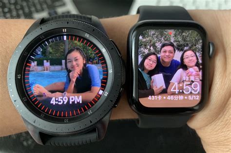 The samsung galaxy watch 4 will start at a price of $249.99 for the 40mm variant while the galaxy watch 4 classic is $50 more and will start at $349.99 for the 42mm variant. Samsung Galaxy Watch vs Apple Watch Series 4 | Apple watch ...