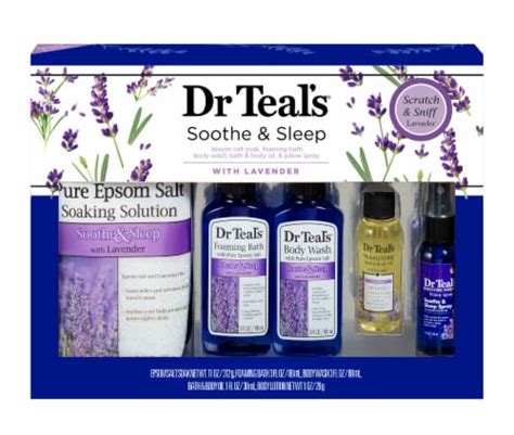 Dr Teals® Soothe Sleep Lavender Bathroom T Set 4 Pc Fred Meyer