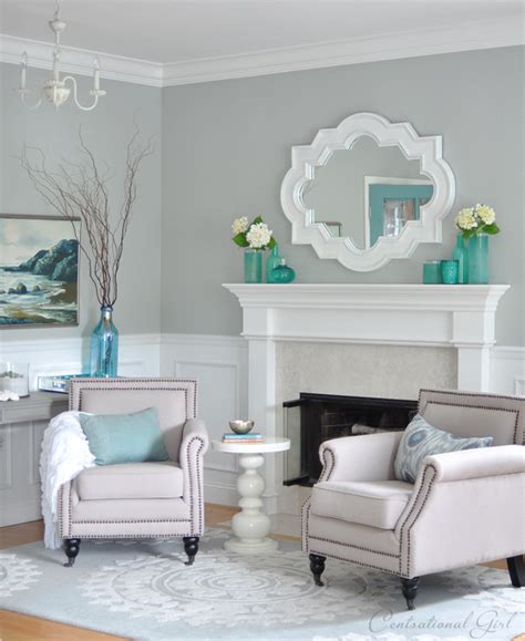 Living Room Color Sherwin Williams Light Blue Gray