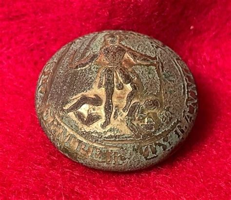 Virginia State Seal Coat Button
