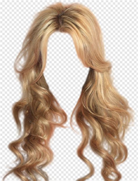 Blonde Hair Wigs For Photoshop Transparent Png 326x429 490361