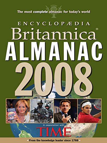 Encyclopaedia Britannica Almanac 2008 Ebook Britannica