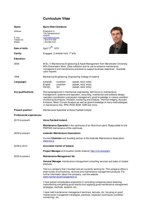 Choose a professional summary or career objective for the. Curriculum Vitae BEI (Cv)