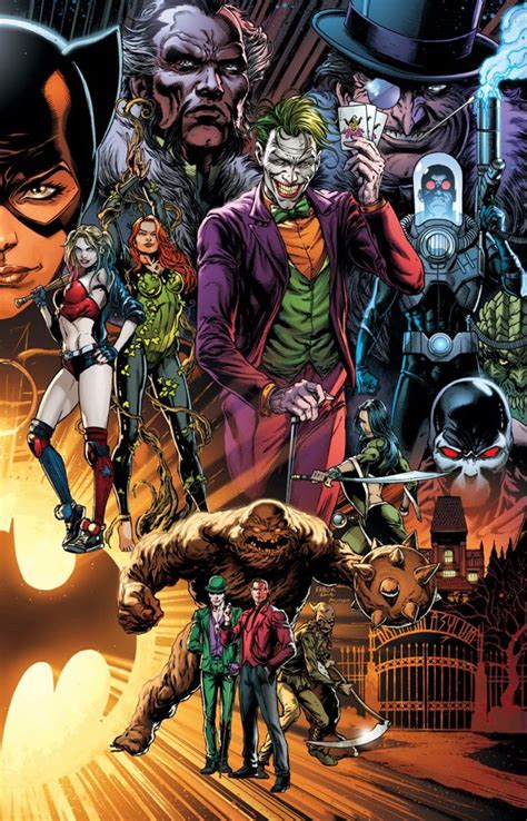 Detective Comics1000 Villains By Batmanmoumen On Deviantart Comic