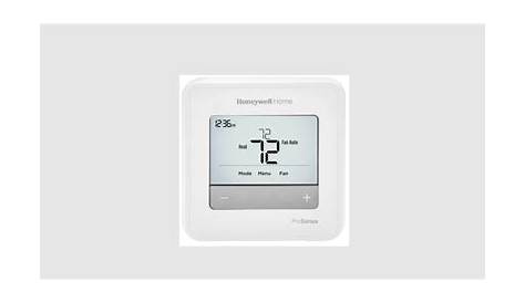 honeywell t4 thermostat manual pdf