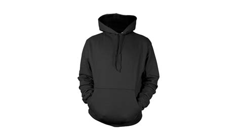 mockup hoodie black