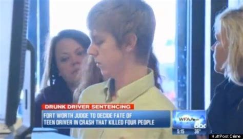 ethan couch teen drink driver spared jail due to affluenza after killing four people