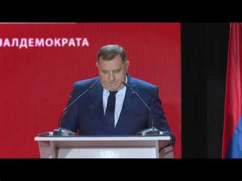 Dodik Ne Odustajemo Od Svojih Ciljeva Youtube