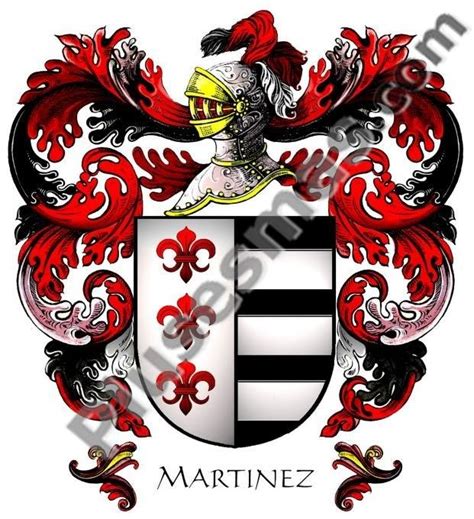 Escudo De Sus Apellidos Escudo del apellido Martínez