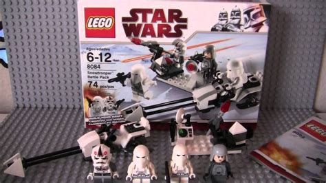 Lego Star Wars Snowtrooper Battle Pack Review 8084 Youtube