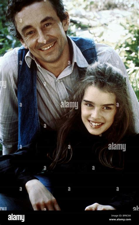 Louis Malle And Brooke Shields Pretty Baby 1978 Stock Photo Royalty