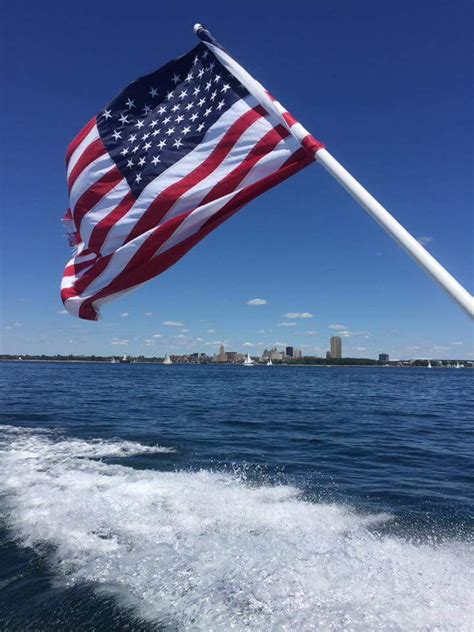 Buffalo Harbor Red And White Red White Blue Us Flag