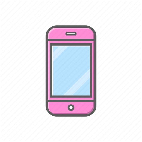 Cell Phone Pink Phone Icon Png Images Amashusho