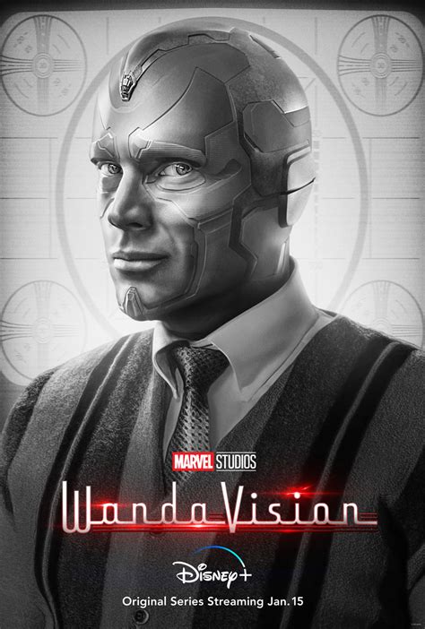 Vision Wandavision Character Poster Welcome To The