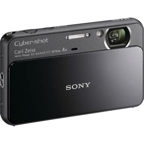Sony Cyber Shot Dsc T110 Digital Camera Black Dsct110b Bandh