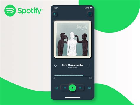 Spotify Redesign App Free Figma Resource Figma Elements