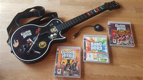 Guitar Hero Paket Ps3 397375529 ᐈ Köp På Tradera