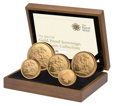 2011 Proof Sovereign 5 Coin Set Bullionbypost From £3910