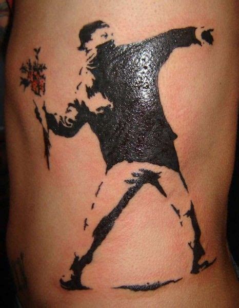 20 Amazing Artist Inspired Tattoos Graffiti Tattoo Banksy Tattoo Tattoos