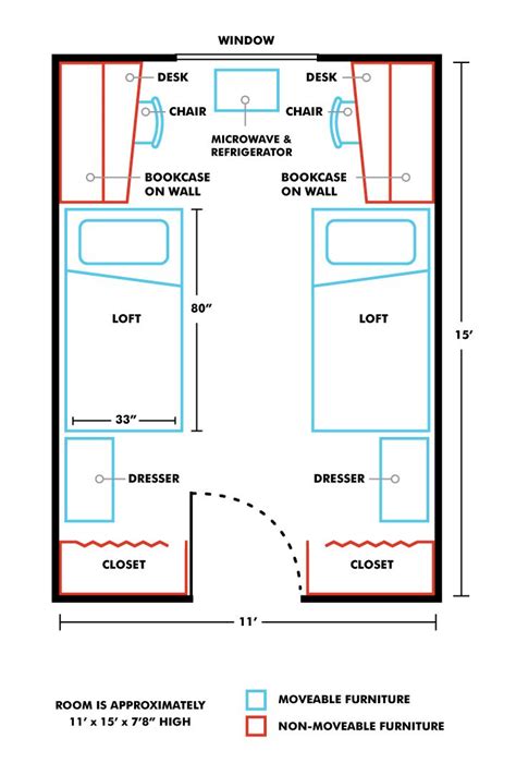 Image Result For Double Dorm Room Layout Dorm Room Layouts Dorm