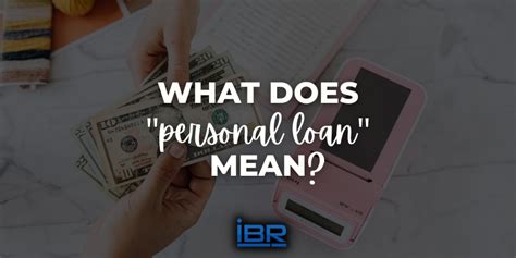 What Does “personal Loan” Mean Investing Basic Rules