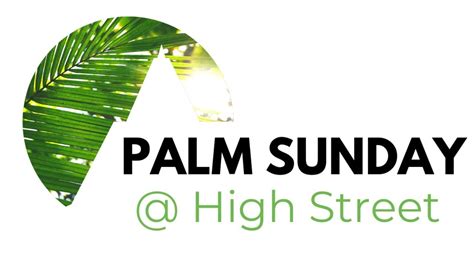 Palm Sunday Service April 5 2020 Youtube