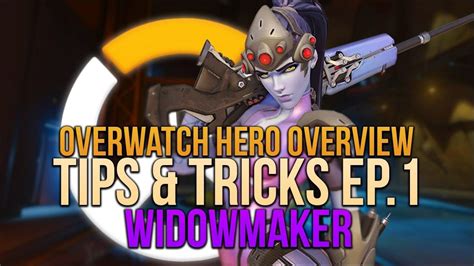 Overwatch Hero Overview And Gameplay Widowmaker Youtube